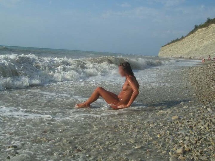 Naked at the Nude Beach