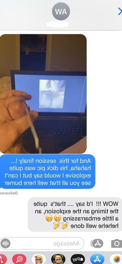 Wife and friends fun texts and pics