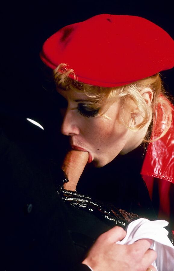 Clothed Blowjob by Woman wearing a Hat