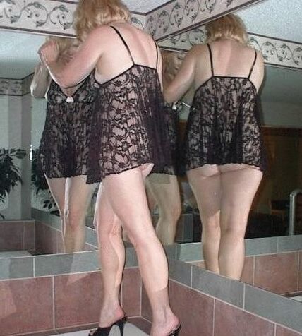reflection gowns and mirrors