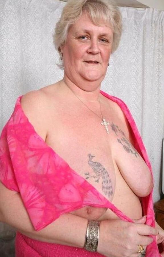 Blonde granny