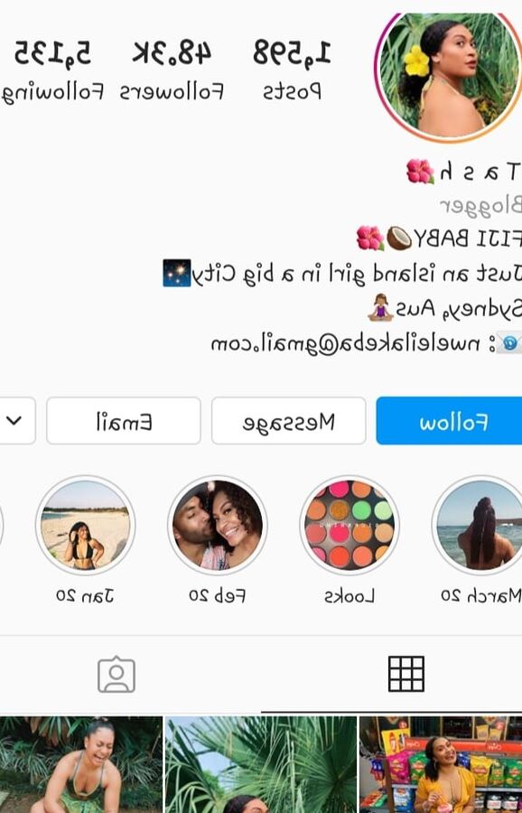 Natasha Clayton Digitaki Weleilakeba - IG: Tashfiji