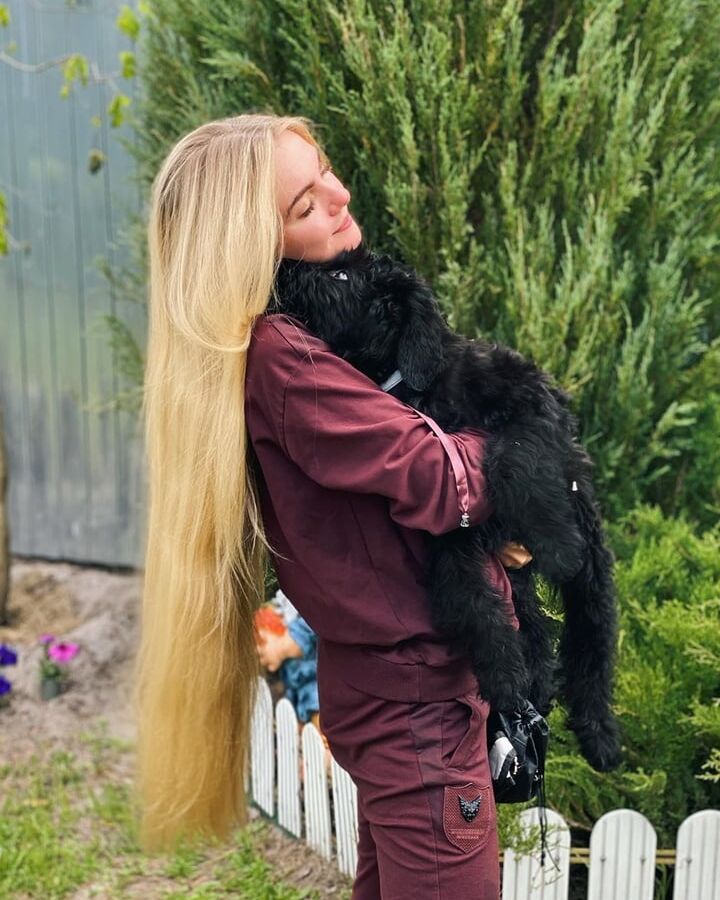 Long Hair Russian Beautiful Girl