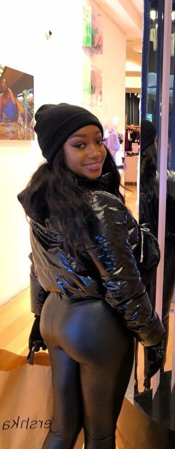 Leather leggings