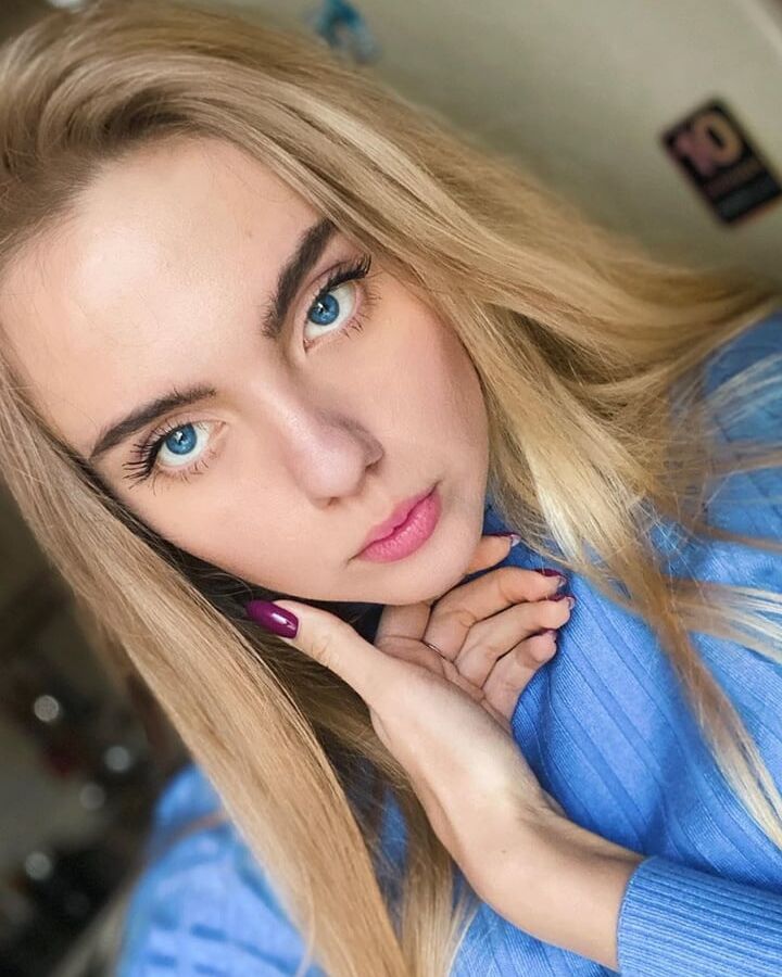 Long Hair Russian Beautiful Girl
