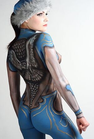 Hot body paint