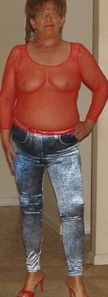 Hot cougar posing