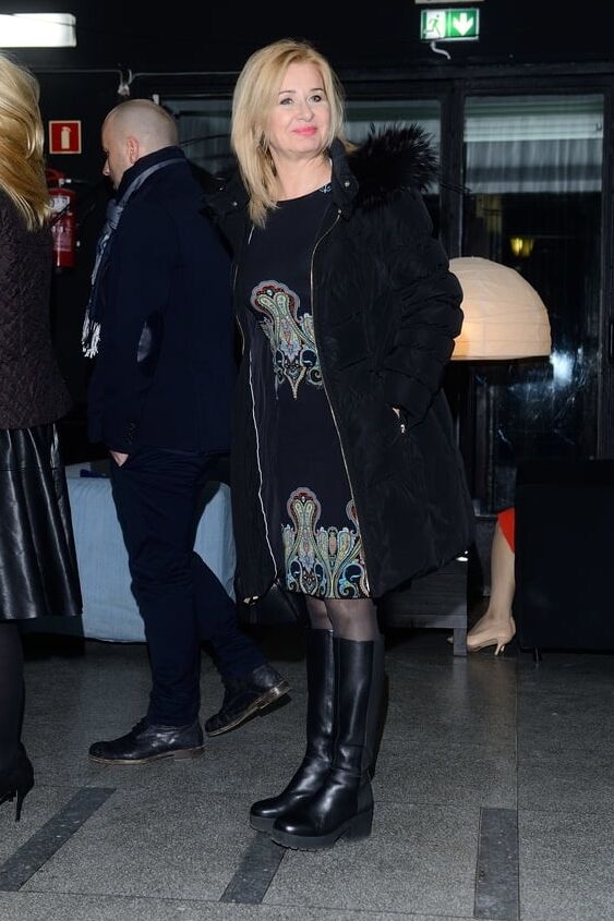 Female Celebrity Boots &amp; Leather - Majka Jezowska