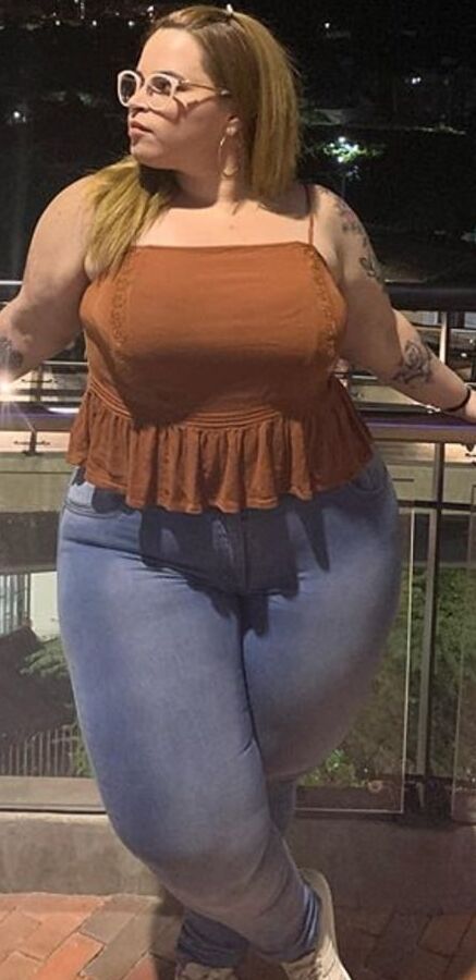 Mega chunky latin pear bbw Gaby