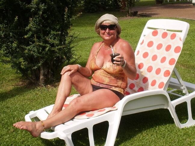 would you fuck this granny?