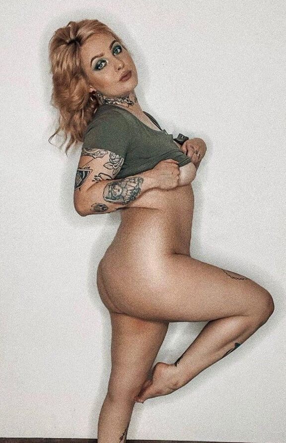 Tattooed Blonde