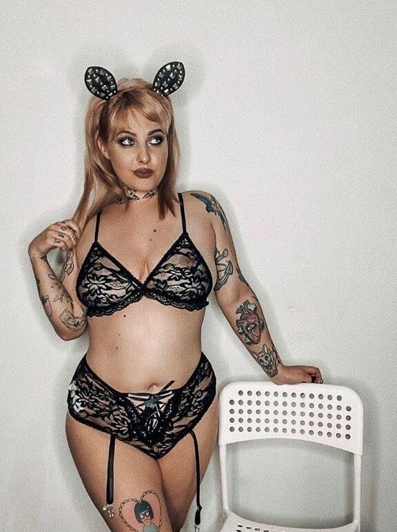 Tattooed Blonde