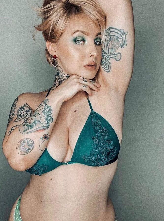 Tattooed Blonde