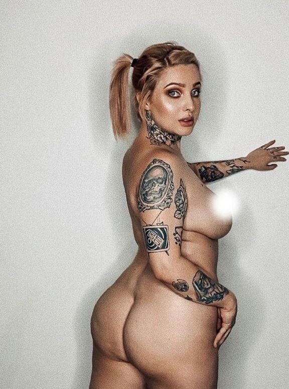 Tattooed Blonde