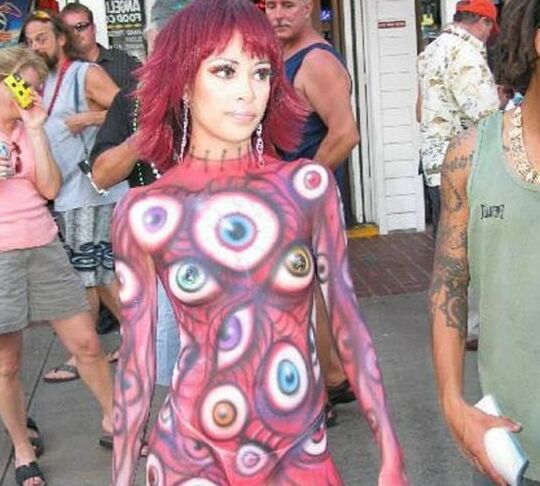 Hot body paint