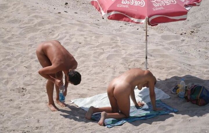 Top Nudist Couple on the Fkk Beach