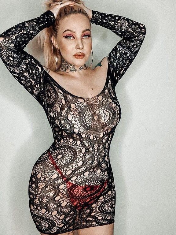 Tattooed Blonde