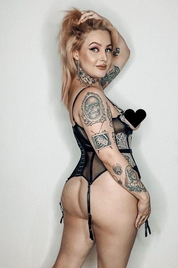 Tattooed Blonde