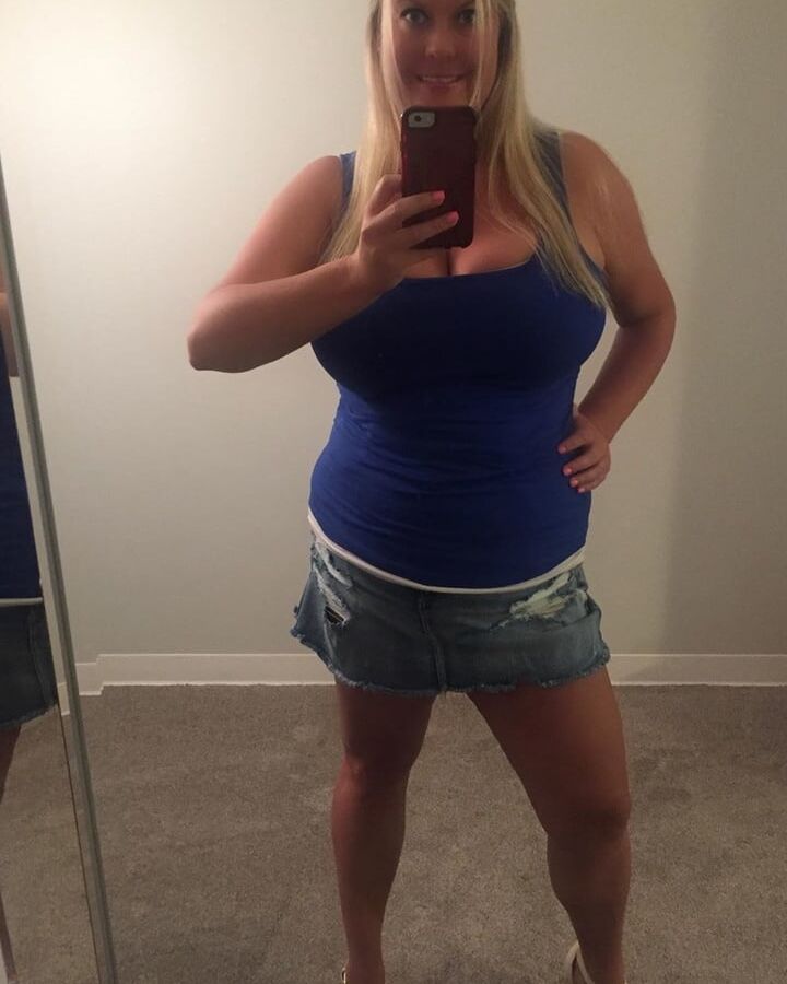 Fat blonde for comnents