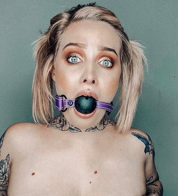 Tattooed Blonde