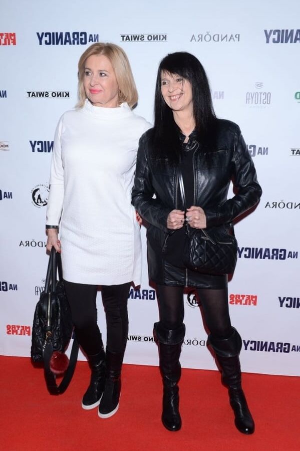 Female Celebrity Boots &amp; Leather - Majka Jezowska
