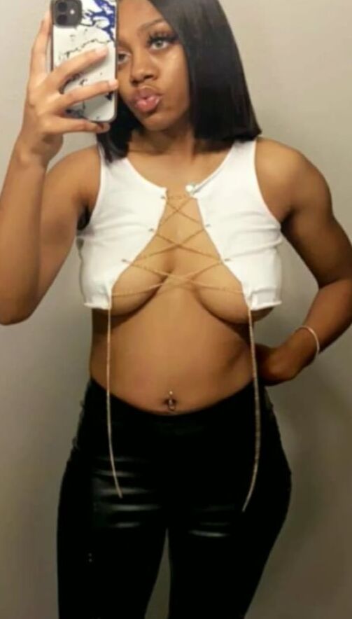Young Ebony Sweet Melons(-)