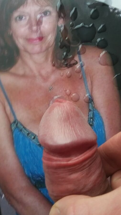 big cleavage grannies wank with cum