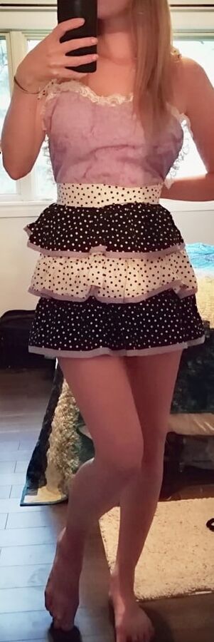 Big Tits On Slim Redheaded