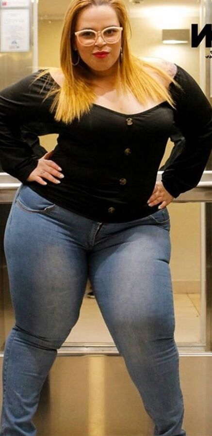 Mega chunky latin pear bbw Gaby