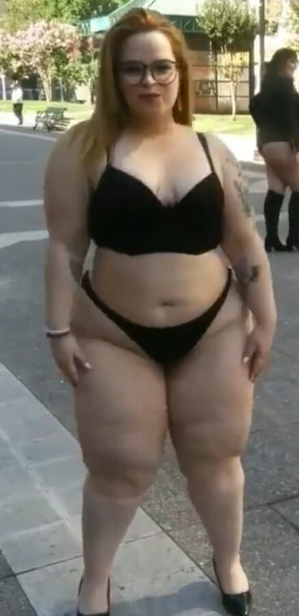 Mega chunky latin pear bbw Gaby