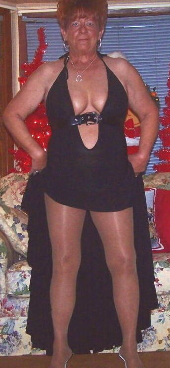 Hot cougar posing