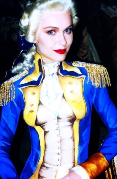 Hot body paint