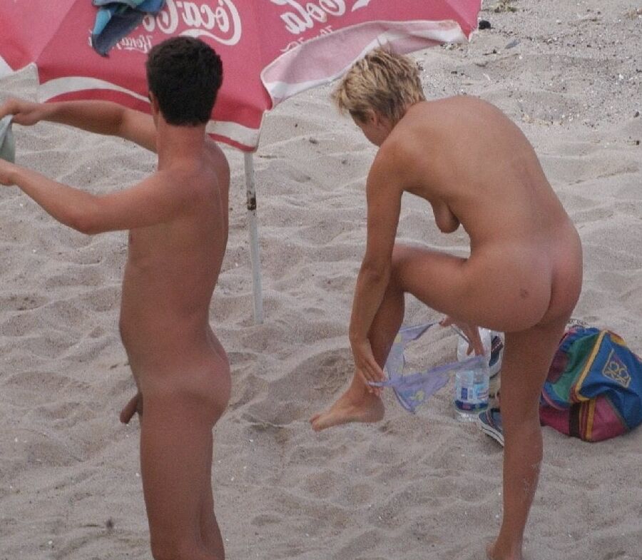 Top Nudist Couple on the Fkk Beach