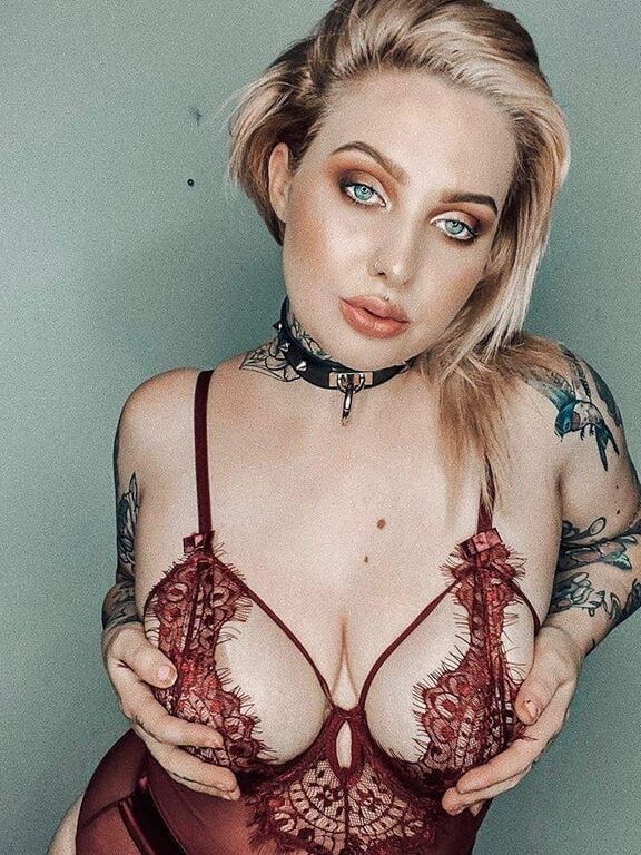 Tattooed Blonde