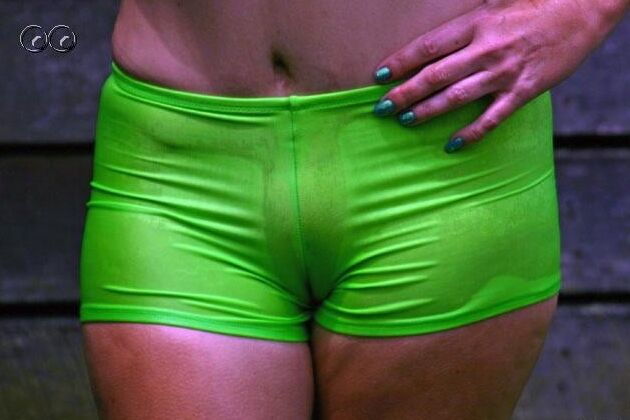 Green Camel Toes