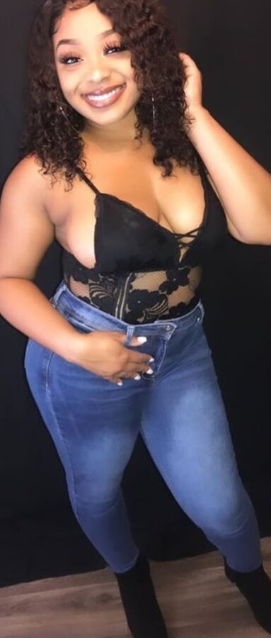 Young Ebony Sweet Melons(-)