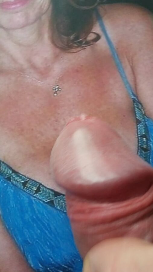 big cleavage grannies wank with cum