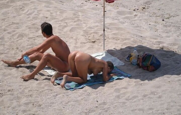 Top Nudist Couple on the Fkk Beach