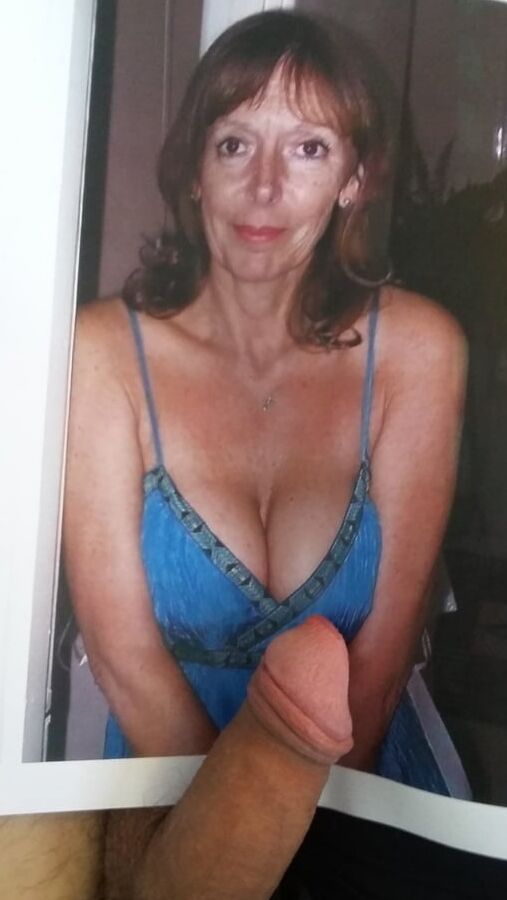 big cleavage grannies wank with cum