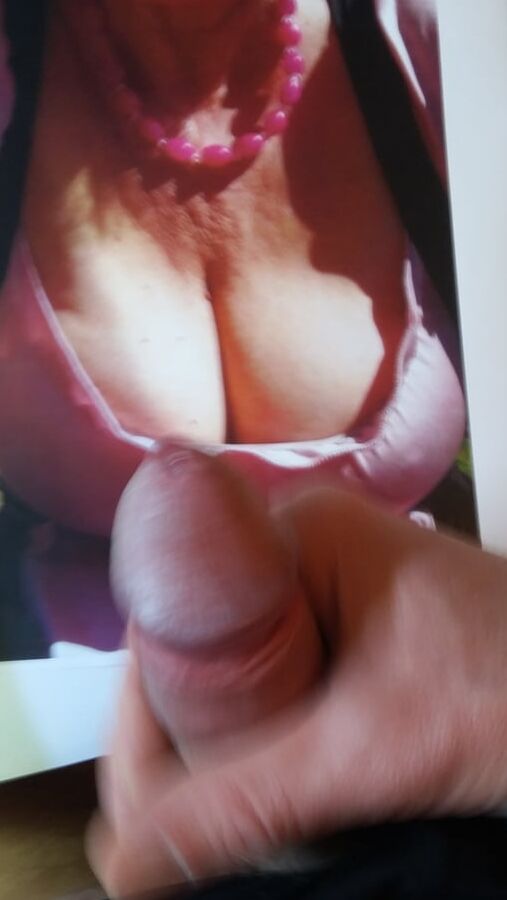 big cleavage grannies wank with cum