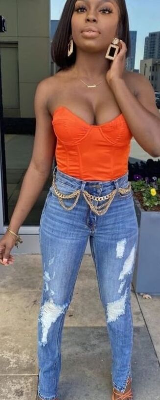 Young Ebony Sweet Melons(-)