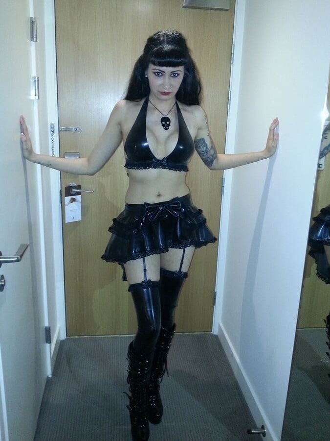 rubber and pvc fetish