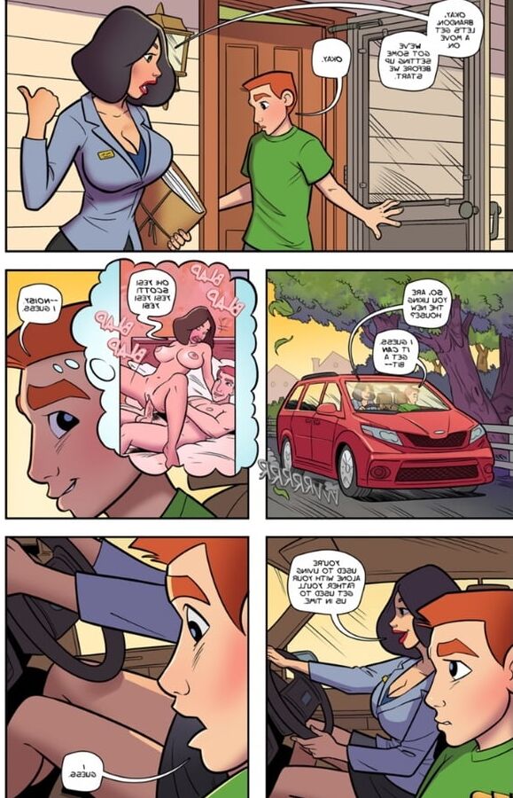 Porn comics: watching my step