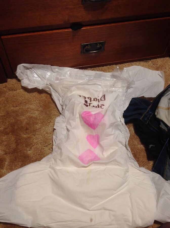 Young diapered sissy