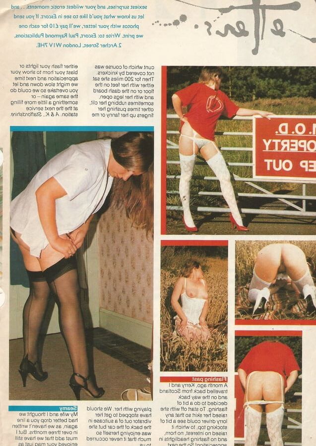 Readers letters from Escort magazine