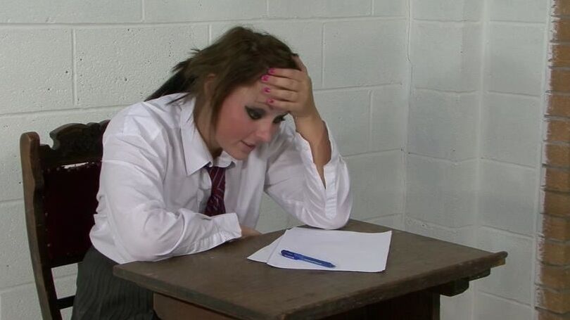 Writing lines after spanking