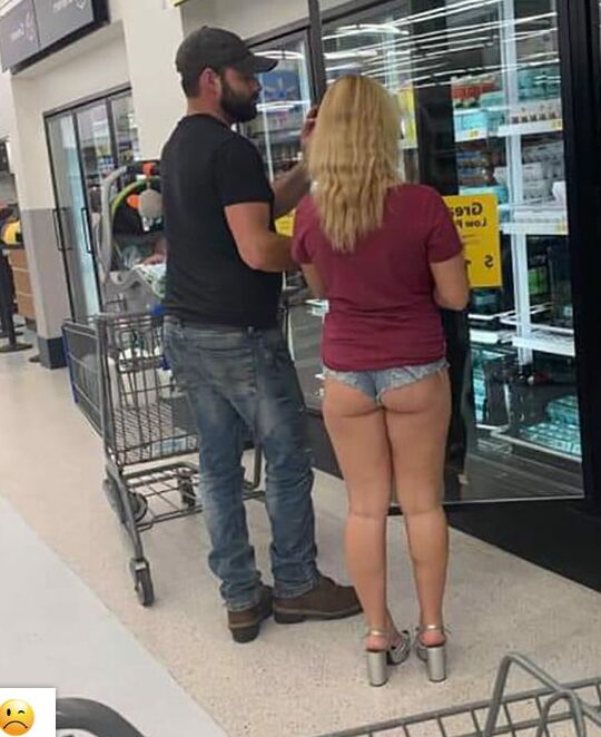 Thong Slip, See Through, Short Shorts at Walmart