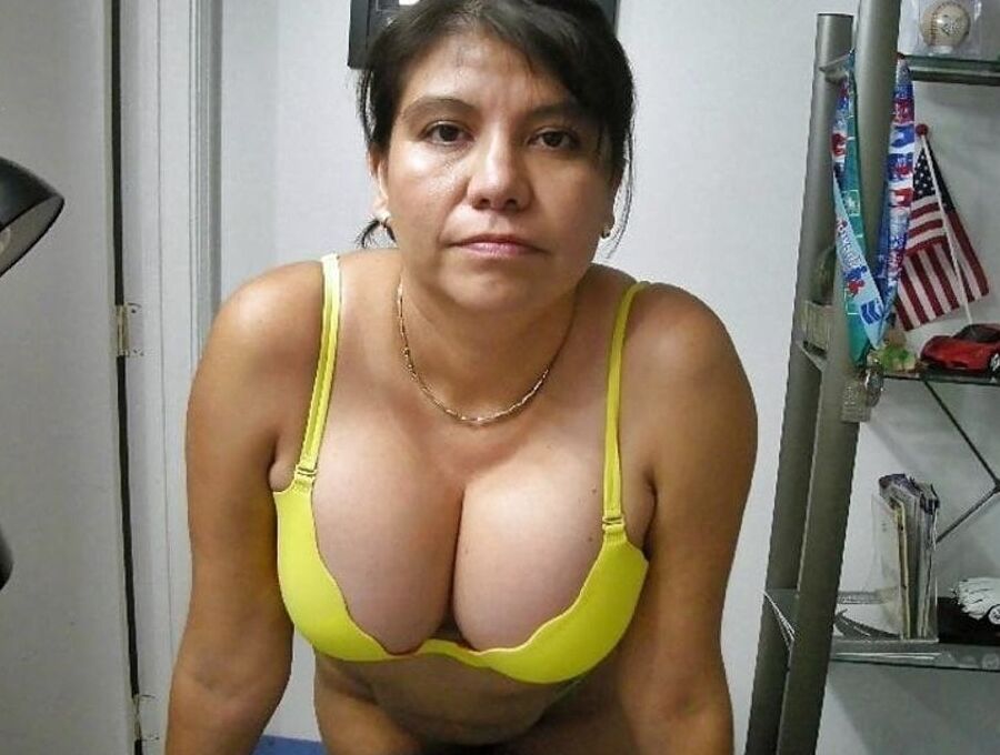 Latina Mom Milf Exposed fake tits dumb whore