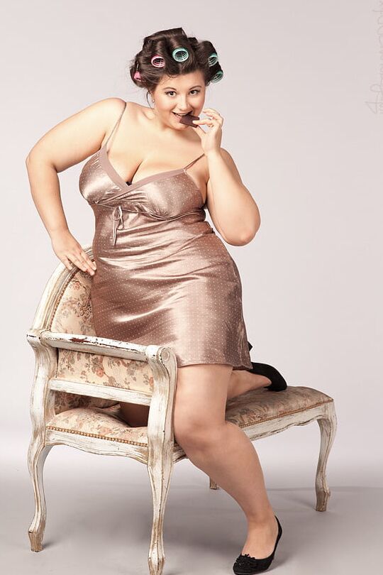 Russian BBW Model