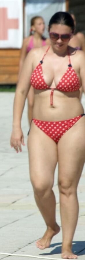 Mature bikini